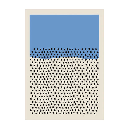 Mid-Century Modern Wall Art Poster – Retro Abstract Geometric Print