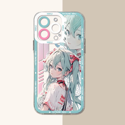 Hatsune Miku iPhone Case – Anime Phone Cover for iPhone 11–17