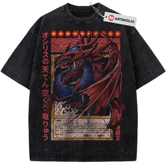 Yu-Gi-Oh Anime Graphic Washed T-Shirt – Unisex Short Sleeve Tee