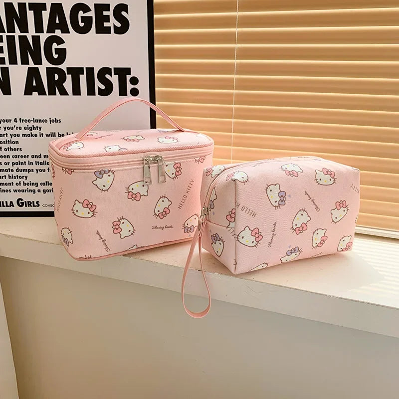 Hello Kitty Large Capacity Makeup Bag