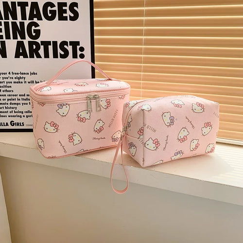 Hello Kitty Large Capacity Makeup Bag