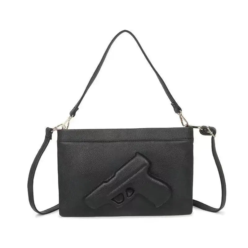 Genuine Leather Women's Crossbody Clutch Bag – Luxury Shoulder Purse