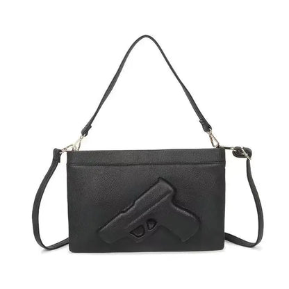 Genuine Leather Women's Crossbody Clutch Bag – Luxury Shoulder Purse