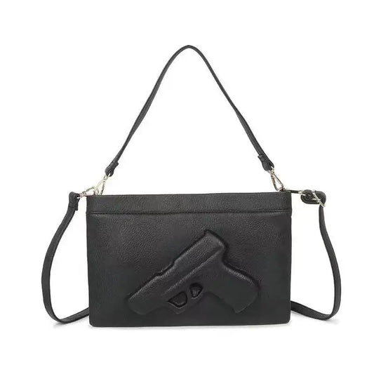 Genuine Leather Women's Crossbody Clutch Bag – Luxury Shoulder Purse