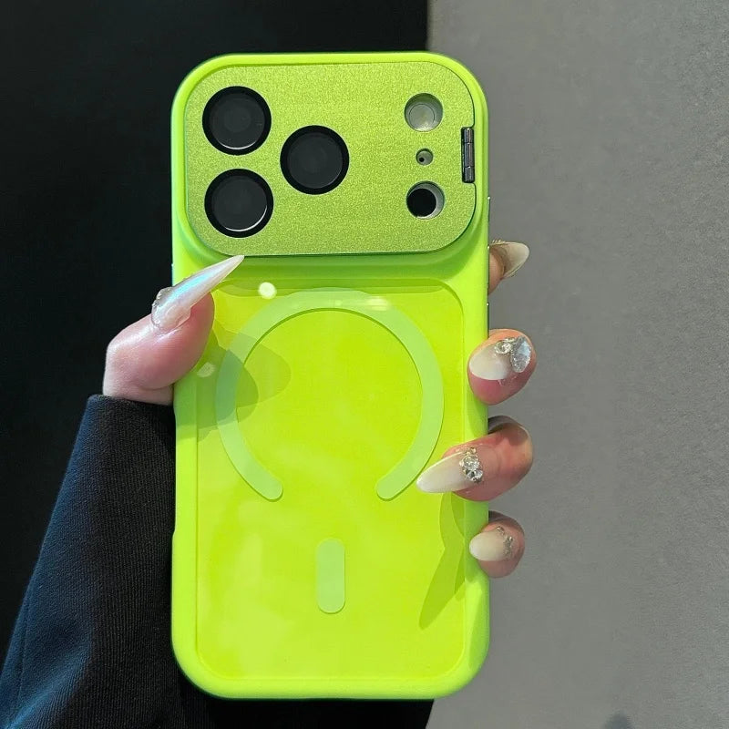 MagSafe Matte iPhone Case with Metal Camera Protection – iPhone 17 / 16 / 15 / 14 / 13 / 12 Series