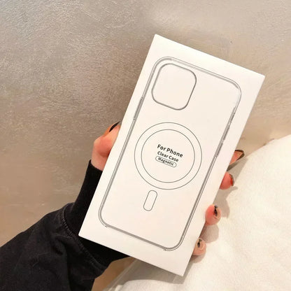 Clear MagSafe iPhone Case – Transparent Magnetic Cover