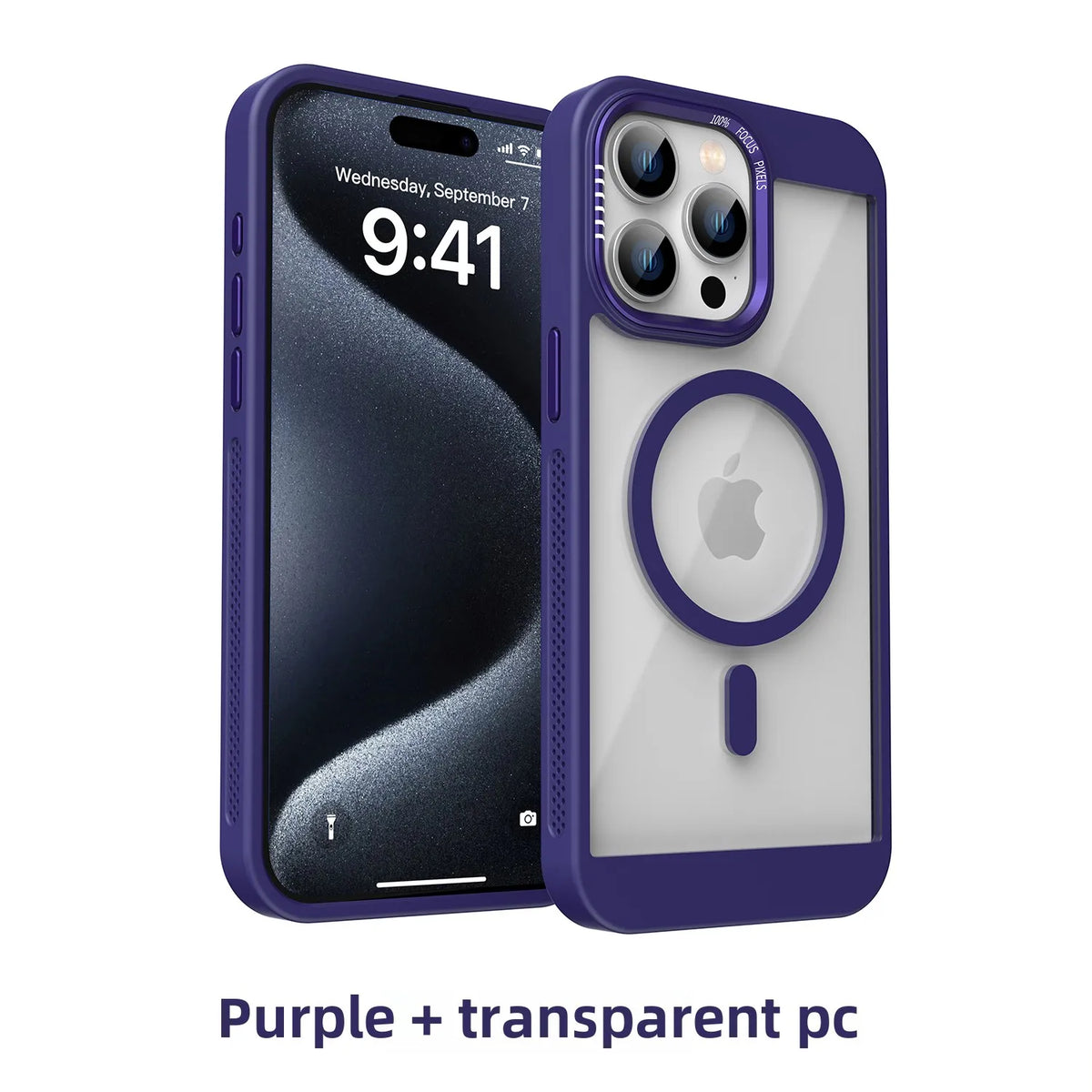 MagSafe Magnetic Bumper Case for iPhone 16 15 14 13 12 11 Pro Max Plus