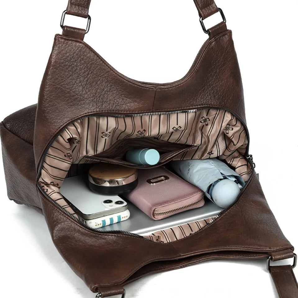 Three Layers Genuine Brand Tote Bag Luxury Handbags