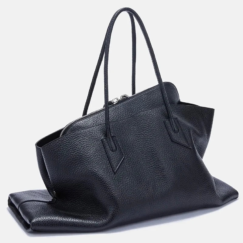 Crocodile Pattern Leather Tote Bag – Large Capacity Shoulder Bag