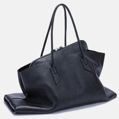 Crocodile Pattern Leather Tote Bag – Large Capacity Shoulder Bag