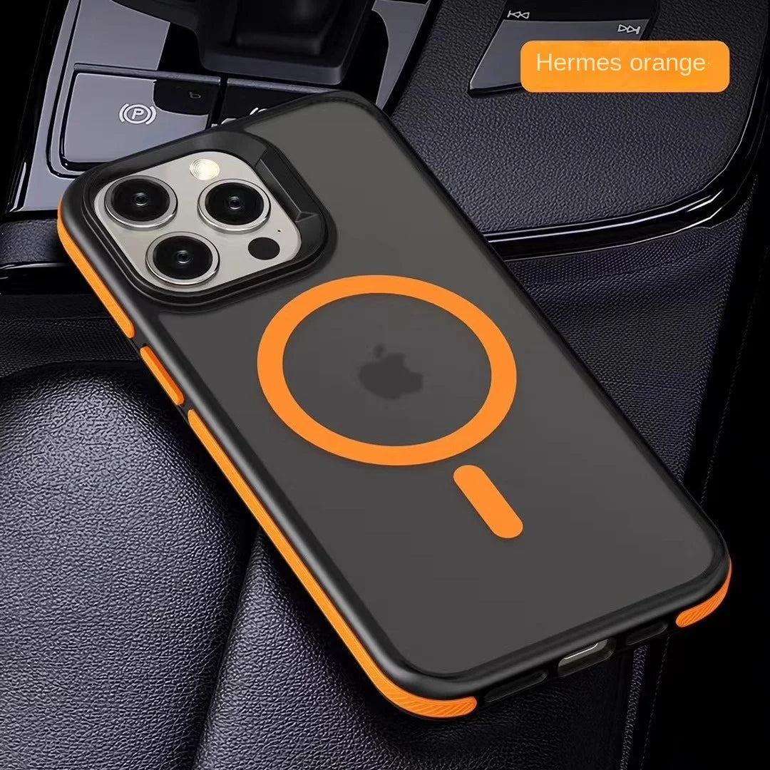 Magnetic MagSafe iPhone Case – Matte Translucent Armor | iPhone 11–16