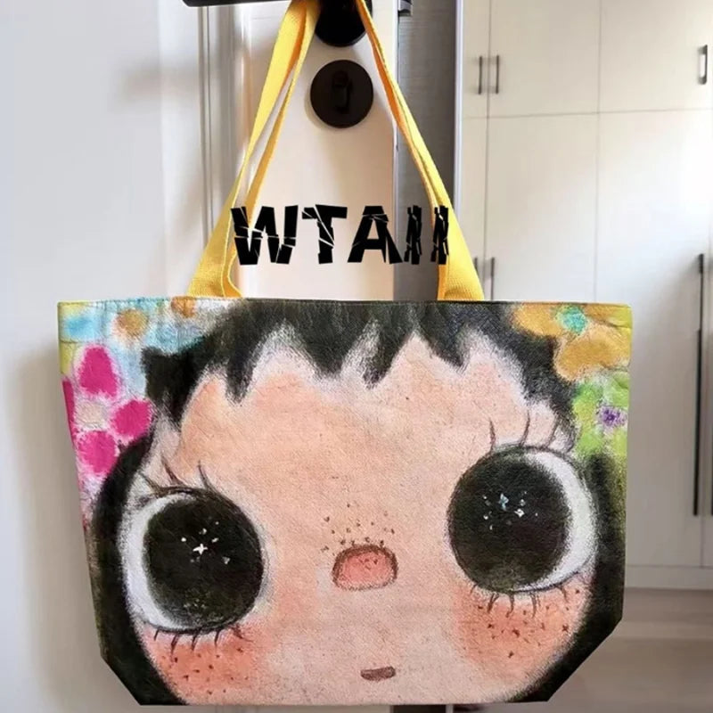 Brand Portrait Print Tote Bag