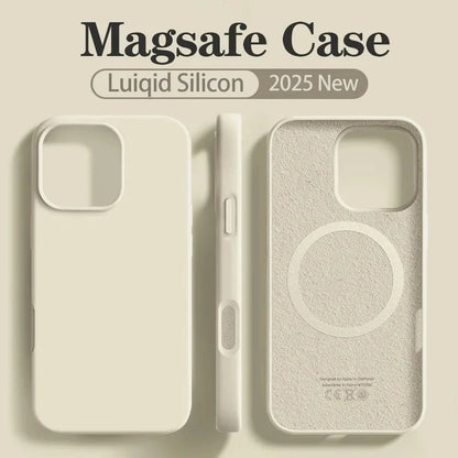 Liquid Silicone MagSafe iPhone Case – iPhone 12 to 17 Series
