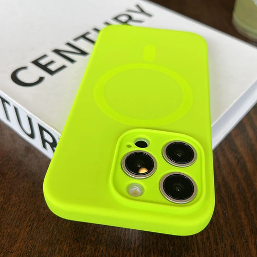 MagSafe Liquid Silicone iPhone Case – Magnetic Slim Cover iPhone 13 14 15 16 17