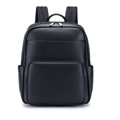 Genuine Leather Men's Backpack – Large Luxury