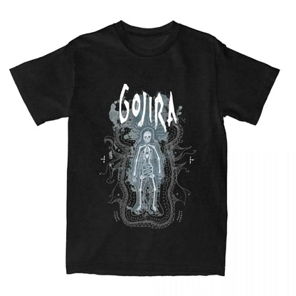 Gojira Band Graphic T-Shirt – Vintage Loose Fit Cotton Tee