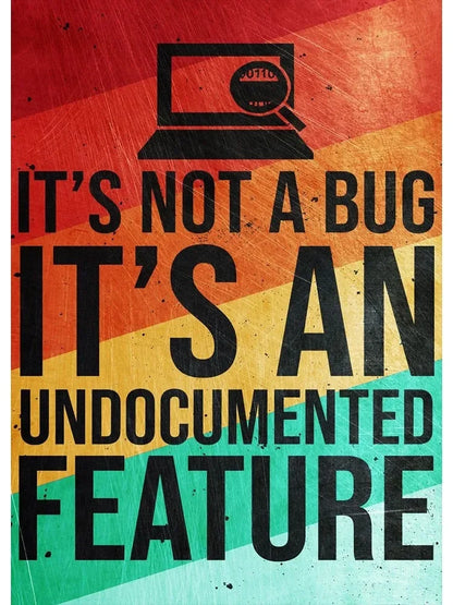 Funny Programmer Quote Wall Art Print – Linux Clouds Poster
