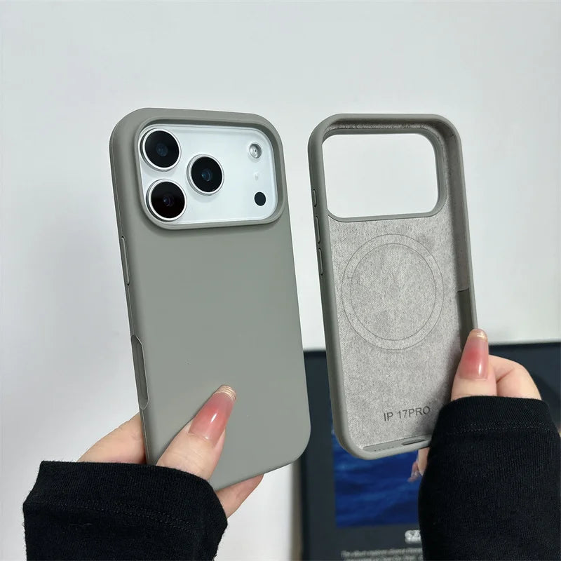 MagSafe Liquid Silicone Case for iPhone 13 to 17 Series