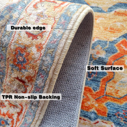 Cute Dog Non-Slip Bath Mat – Machine Washable Bathroom & Door Rug