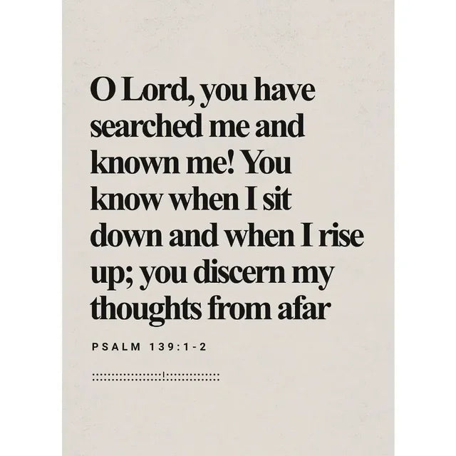 Bible Scripture Canvas Wall Art – Christian Quote Poster for Home Decor