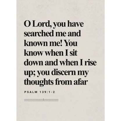Bible Scripture Canvas Wall Art – Christian Quote Poster for Home Decor