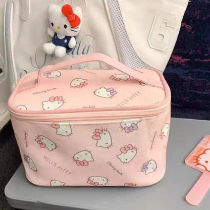 Hello Kitty Large Capacity Makeup Bag