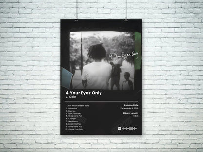 Hip Hop Music Album Poster – Canvas Wall Art Print