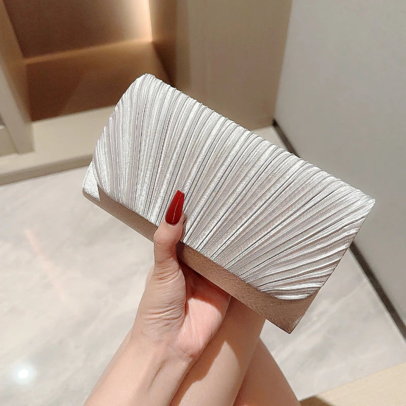 Women's Elegant Satin Evening Bag