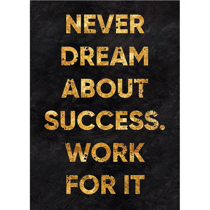 Stock Trading Motivational Wall Art Poster – Buy Fear Sell Greed