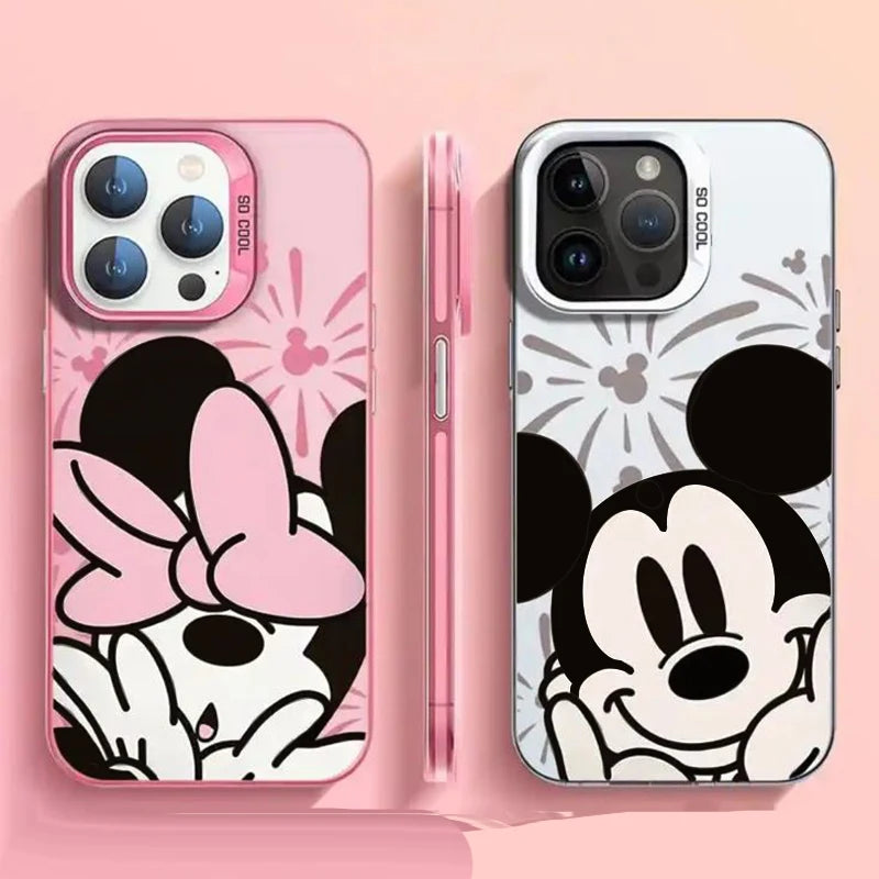 Cartoon Minnie Mickey Y2K iPhone Case – iPhone 11 to 17 Series