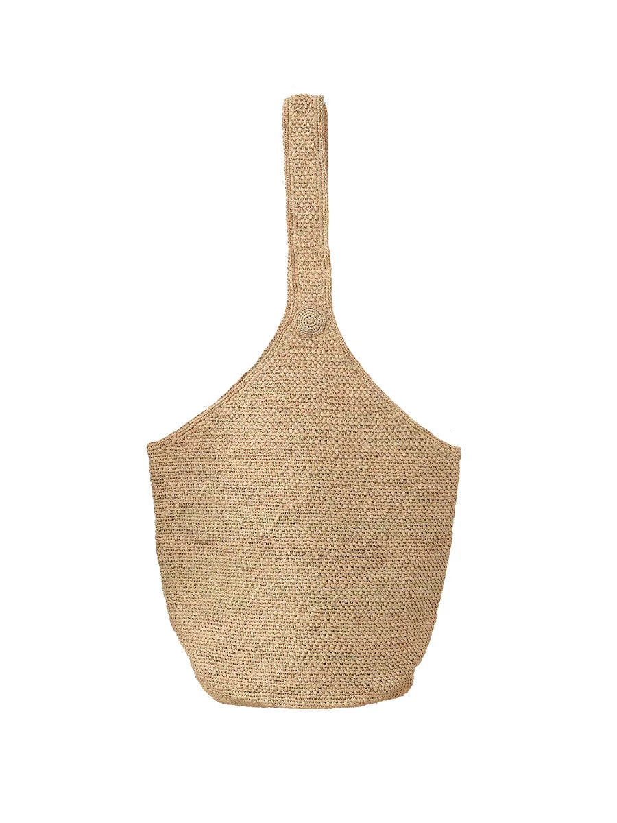 Big Capacity Raffia Straw Seaside Holiday Travel Beach Bags