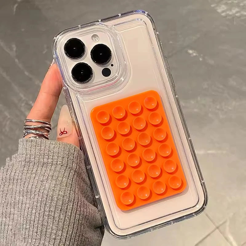 iPhone Case 3D Airbag Transparent Shockproof Cover – iPhone 17 to 11