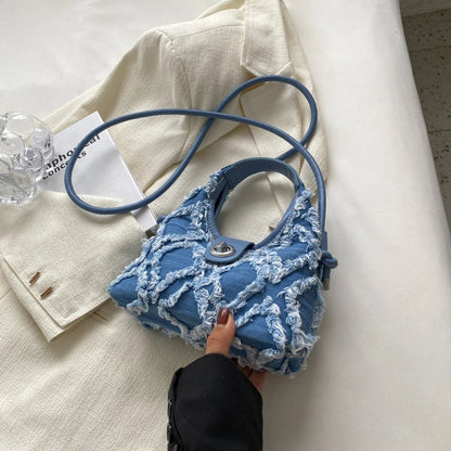 Soft Fabric Trend Small Shoulder Crossbody Bags