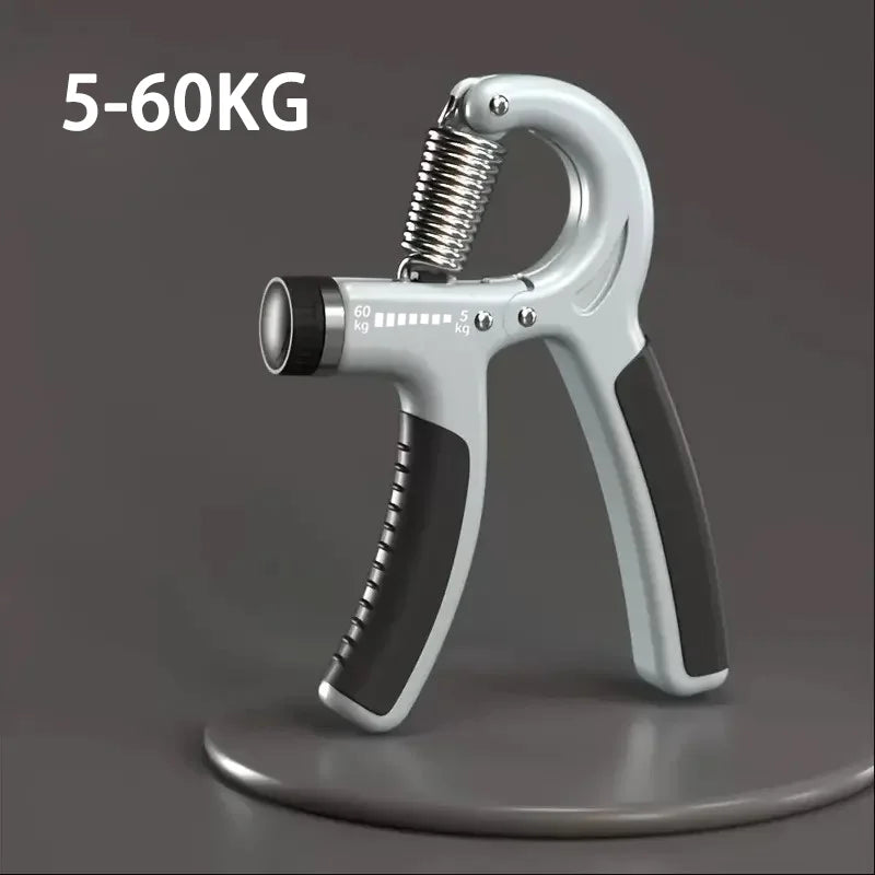 Adjustable Hand Grip Strengthener with Rep Counter 5–150kg