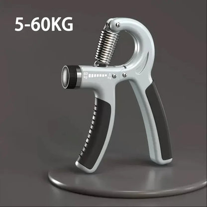 Adjustable Hand Grip Strengthener with Rep Counter 5–150kg