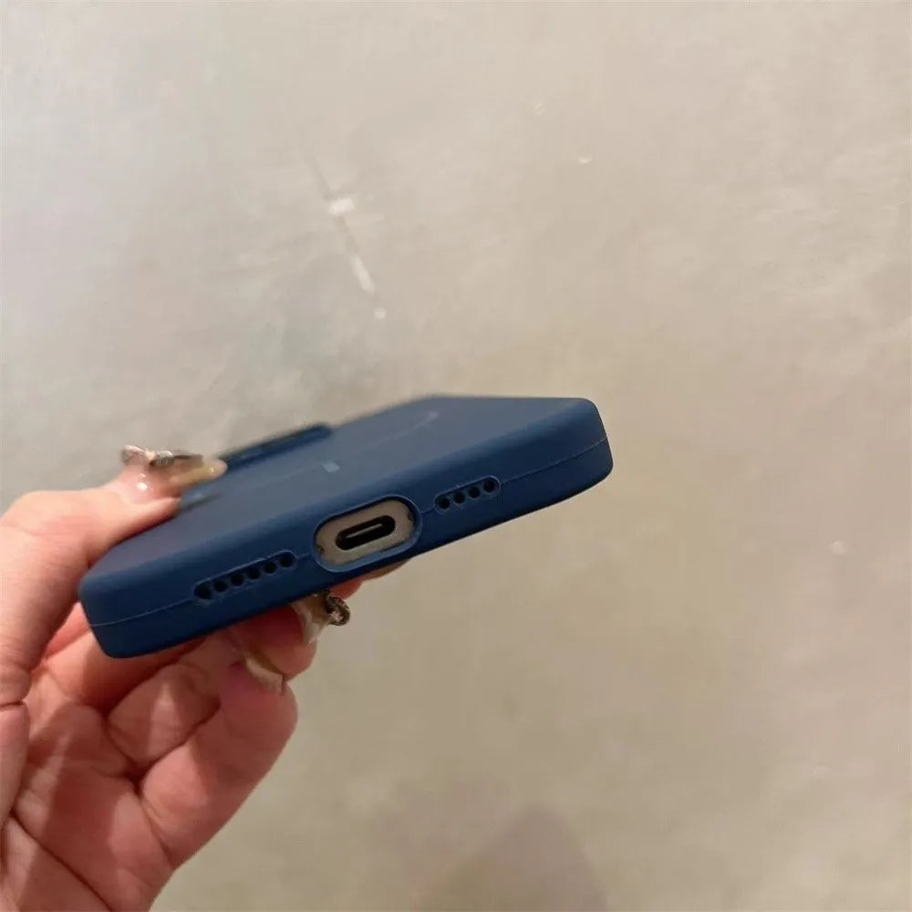 Liquid Silicone MagSafe iPhone Case – Candy Color Matte