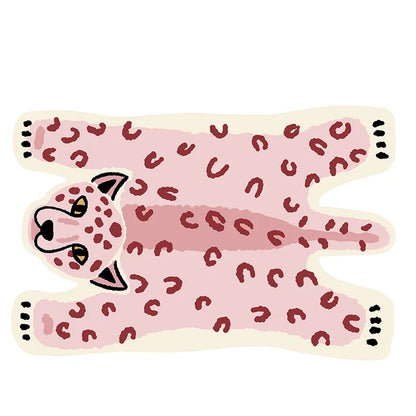 Cartoon Animal Shaped Rug – Soft Absorbent Anti-Slip Floor Mat