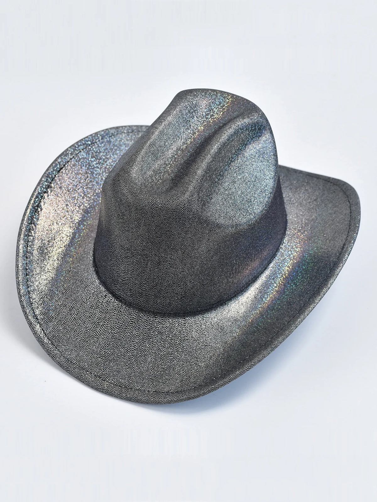Women's Sequin Cowgirl Hat – Glitter Fedora for Party & Festival