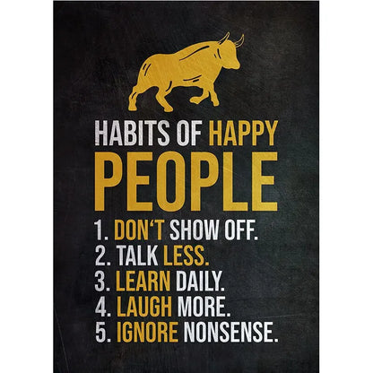 Stock Trading Motivational Wall Art Poster – Buy Fear Sell Greed
