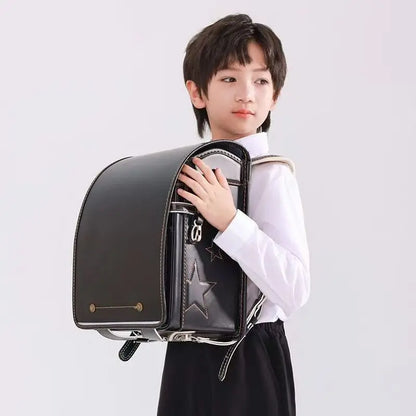 Japanese Randoseru School Backpack for Kids – Large Capacity
