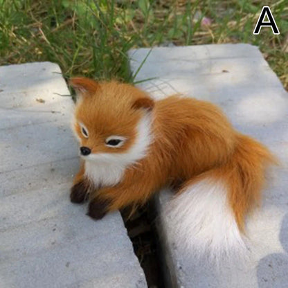 Realistic Fox Plush Toy Kids Birthday Gift