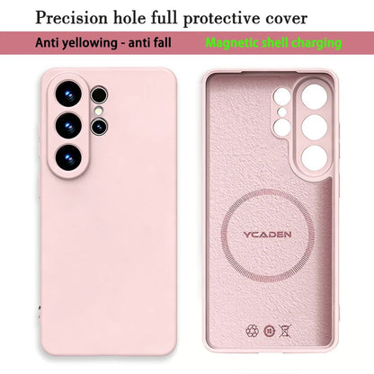 Magnetic Liquid Silicone Samsung Galaxy Case – S24 S25 S26 Series