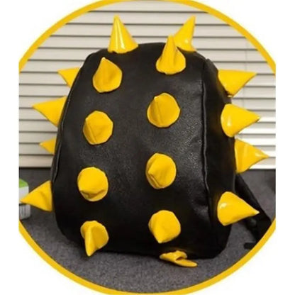 Hedgehog Kids Backpack with 3D Spike Rivets – Cute School Bag for Boys & Girls
