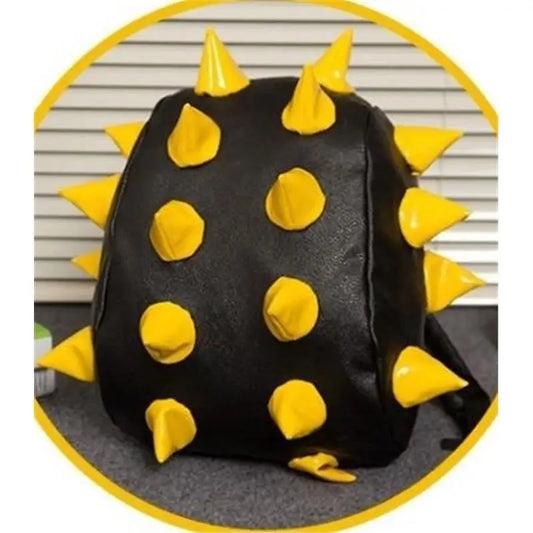 Hedgehog Kids Backpack with 3D Spike Rivets – Cute School Bag for Boys & Girls