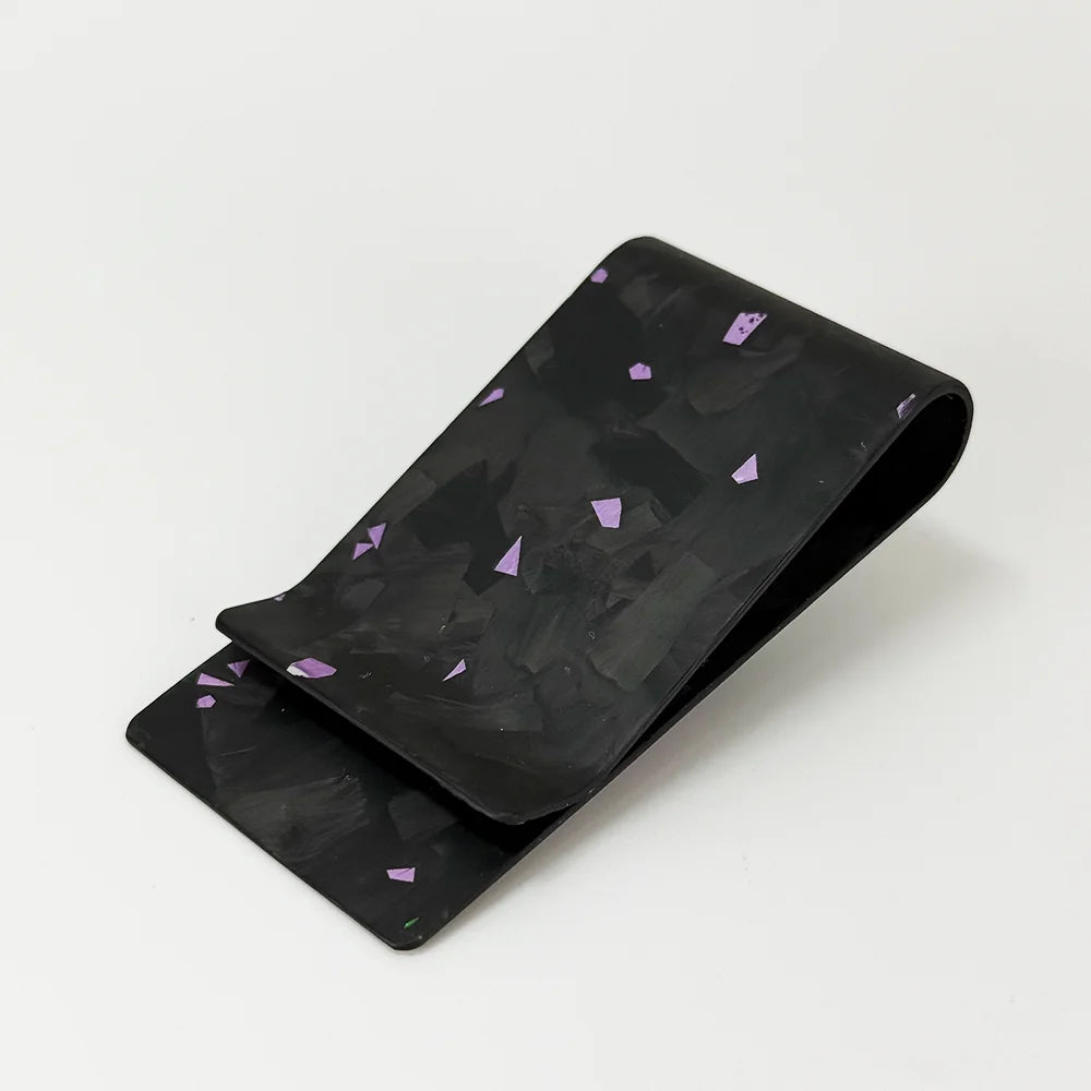 Forged Carbon Fiber Money Clip & Slim Card Holder