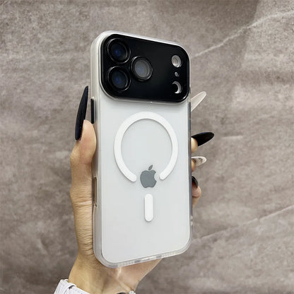 MagSafe iPhone Case – Matte Translucent with Camera Protector