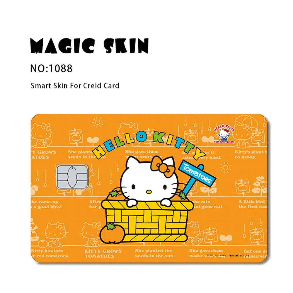 Sanrio Cartoon Bank Card Skin Stickers