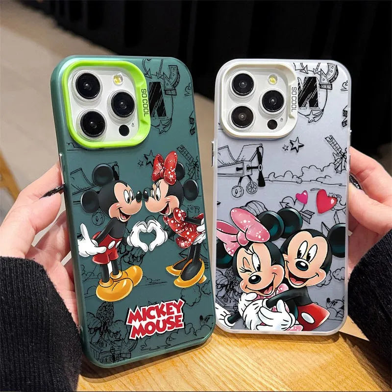 Mickey & Minnie Mouse Phone Case – iPhone 11 to 17 Series