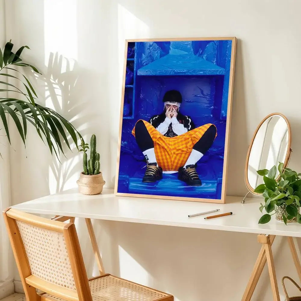 Billie Eilish Wall Art Poster – Music Fan Room Decor Print