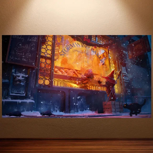 World of Warcraft Canvas Poster – Retro Game Wall Art Decor